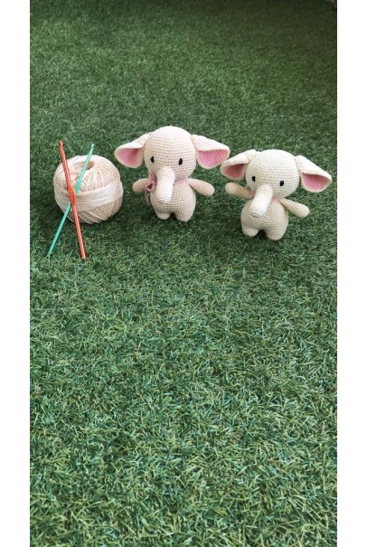 Elephant Crochet Doll Elephant Crochet Doll